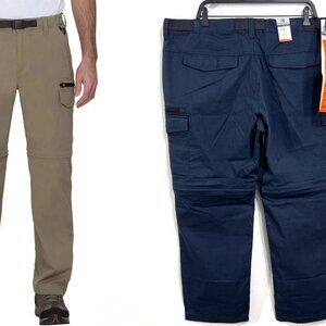 BC Clothing Men's Hiking Convertible Outdoor Cargo Pants